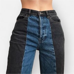 PACSUN® WOMEN'S COLORBLOCK DENIM JEANS.